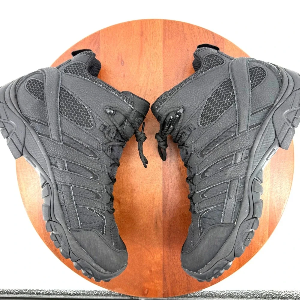 Merrell Moab 2 Tactical Waterproof Boots Black Mid Hiking J15853 Vibram Men 11.5